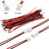 JST MX 1.25MM Connector Kit,2/3/4/5/6/7/8/9/10 Pin Male and Female Micro Wire Connectors Kit with 28AWG Premium Pre-Crimped Cables...