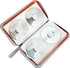 CD Case Holder, 80 Capacity CD/DVD Case Holders Wallet Hard Plastic CD DVD Disc Cases Storage Binder for Car Home Office Travel (Orange)...