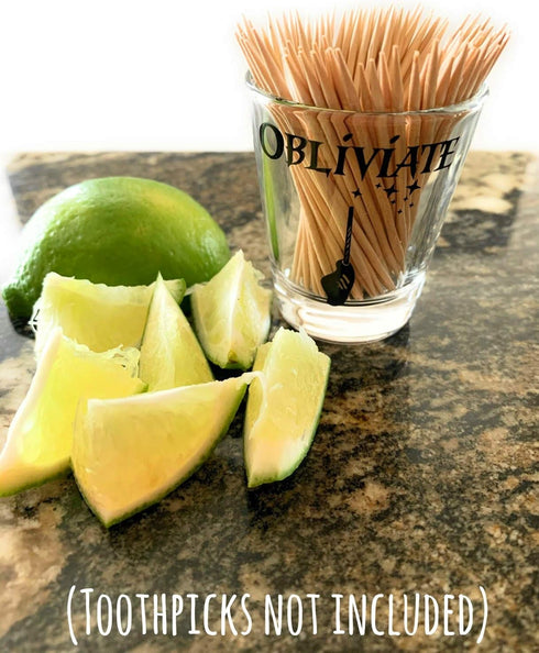 Obliviate Shot Glass/Cup-Wizard Gifts-Birthday Shot Glass for Men/Women-1.75 oz...