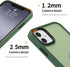 for iPhone 11 Phone Case, Shockproof for iPhone 11 Case, Military Grade Drop Protection, Protective Hard Back Slim Translucent Case for iPhone 11 ...
