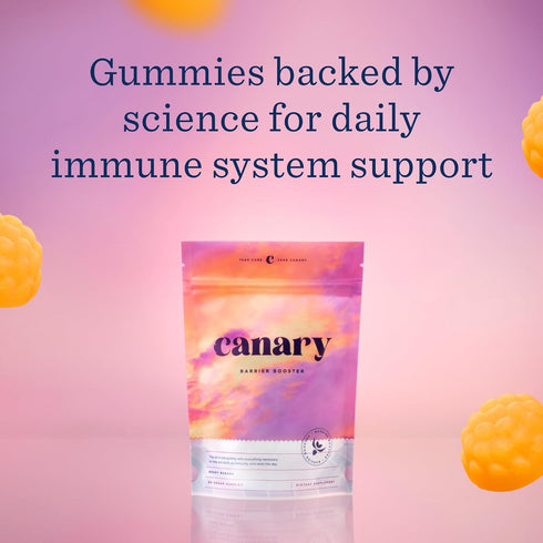 Canary Barrier Booster Vitamin A, D, & K Immune Support Gummy - Great for Immune Support, Bone Strength, & Cardiovascular Health - Vegan Berry Ban...