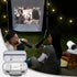 Hard Travel Carrying Case for Samsung The Freestyle Projector 1st / 2nd Gen 2023 Model, Portable Shockproof Storage Case with Mesh Pocket for Powe...
