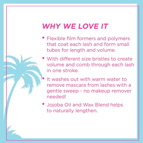 Petite 'n Pretty Feather Stretch Tubing Washable Mascara - Makeup for Kids, Tweens and Teens - Extends lashes, Easy to Apply & Remove - Non Toxic ...