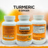 Turmeric Curcumin with BioPerine & Ginger 95% Standardized Curcuminoids - Natural Joint Support, Antioxidant, Nature's Turmeric Extract Supplement...