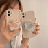 Waterproof Cute Kawaii Cat Phone Grip/Phone Accessory/Phone Holder/Phone Stand/New Stronger Grip (Orange)...