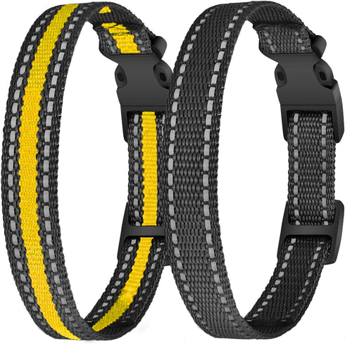 aikko Replacement Strap Dog Collar with Buckle Adjustable Safety Nylon Dog Training Collars, Compatible with Patpet, Garmin, Dogtra, Petrainer, Do...