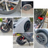 8 pcs Wheel Rim Decal Stripes Car Decals Reflective Car Stickers Automotive Decals Hash Stripe Stickers for 18-21 inch Wheels Tire Rim Safety Deco...