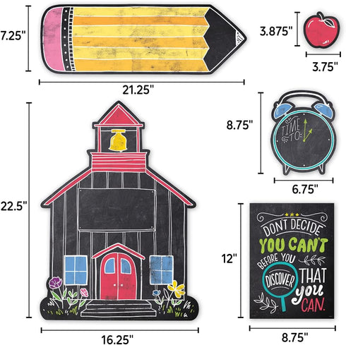 CTP Chalk It Up! School Time Fun Bulletin Board (Creative Teaching Press 10872)...