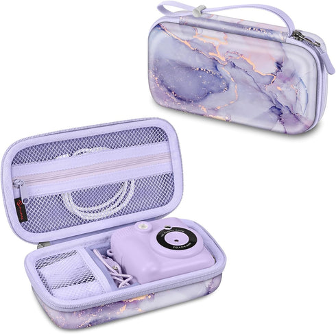 Fintie Kids Camera Case Compatible with ESOXOFFORE, MINIBEAR, Dylanto, WEEFUN and More Instant Camera for Kids Digital Video Cameras, Hard Carryin...