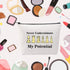 Funny Chess Bag Chess Player Gift Chess Lover Gift Never Understimate My Potential Makeup Bag...