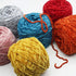 Knitting Chenille Velvet Yarn - Bulky Luxury Polyester for Crochet, Hat, Scarf, Sweater, Shawl - 8oz/250g...