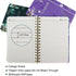 3 Pack Hardcover Spiral Notebook Journal for Women,A5 College Ruled Notebooks with Pocket,8.5"x 5.7",160 Pages,Cute Journals for Daily Study or Wo...