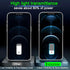 IMBZBK 3 Pack Privacy Screen Protector for iPhone 12 Pro Max Tempered Glass with 3 Pack Camera Lens Protector, Accessories 9H Anti Spy for Apple 1...