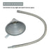 24.8" Steel Bendable Spout Funnel with Filter for All Automotive Oils, Diesel Fuel and Other Liquids, with Gloves...