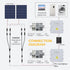 Miniature Circuit Breaker 400V 63A Single Pole AC Disconnect Switch DIN Rail Mount, Low-Voltage Miniature Circuit Breaker for Homes, Offices, Gara...