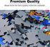 Puzzles for Kids Ages 4-8 6-8 8-10 Year Old - Busy Engineering Vehicle - 100 Pieces Jigsaw Puzzle for Kids 100 Piece Puzzle for Adults Learning Ed...