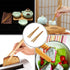 7 Inch Bamboo Kitchen Utensil Tongs, Reusable Bamboo Toast Tongs for Toast, Kimchi, Fruit and Tea, 8 Pcs....