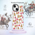 Christmas Case for iPhone 13 Mini,Girly Cute Gingerbread Men Phone Case,Soft TPU Back Scratch Resistant Anti-Drop Bumper Clear Phone Cover Slim Fi...