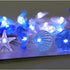 Nautical Theme Decorative String Lights,Sea Sand Dollars Seahorse Beach Lights Battery Operated with Remote 12.96 ft 36 Cold White LED for Covered...
