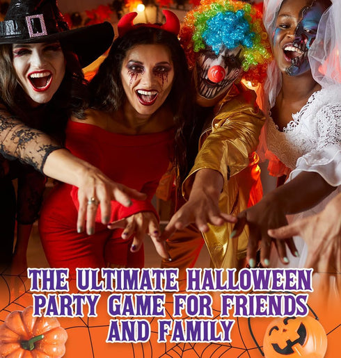 Anton Publications Halloween Charades The Ultimate Halloween Party Game for Adults, Friends, and Family - Spooky Fun with Halloween Movie Characte...