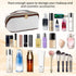 Stylish Makeup Bag Organizer Travel Case for Women Cosmetic Bag for Toiletries and Makeup Waterproof Leather Cosmetic Bag Perfect Fit Home or on t...