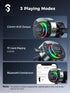Bluetooth FM Transmitter Car - SOOMFON Bluetooth 5.3 Car Adapter with Big Mic Bass Stereo Hi-Fi Sound, PD30W QC18W FM Bluetooth Transmitter Car Ch...