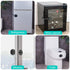 2 Pack Refrigerator Lock - Heavy Duty Combination Fridge Lock, Child Proof Cabinet Locks(Black)...