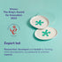 doddl Baby and Toddler Plate, Non-Slip Base, Ergonomic Toddler Dishes for Self Feeding, 1-3 Year Olds, Dishwasher Safe, BPA Free (White & Aqua)...