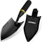 Heavy-Duty Gardening Hand Trowel with Sheath - Stainless Steel Garden Shovel Featuring a Rubberized Handle, Perfect for Diligent Farmers' Soil Pla...