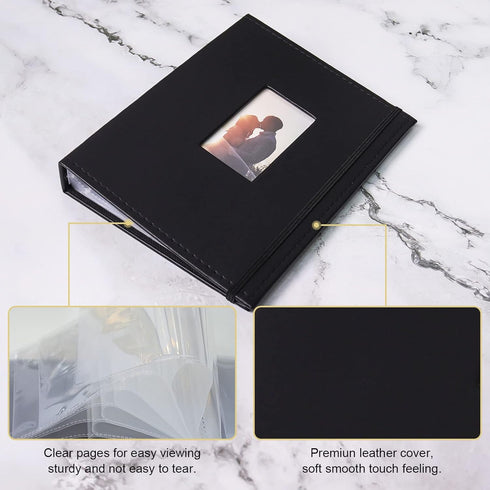Vienrose Instax Mini Photo Album Book 208 Pictures 2x3 Polaroid Photo Album, for Fujifilm Instax Mini 7s 8 9 11 12 25 26 40 50s 90 Evo Z2300 Insta...