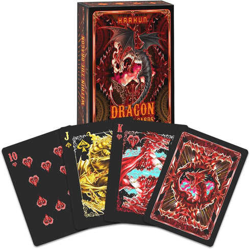 Dragon Playing Cards Magical Animal Card Board Games Play Poker Deck...