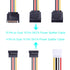 SATA Cable and SATA Power Splitter Cable SSD/SATA III Hard Drive Connection Cables for SATA SSD HDD CD Driver CD Writer...