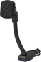 Scosche MAG12V-XCES0 MagicMount Universal Magnetic Car Phone Holder, Cigarette Lighter Mount with USB Charger, Easy Magnet Mounting for iPhone, iP...