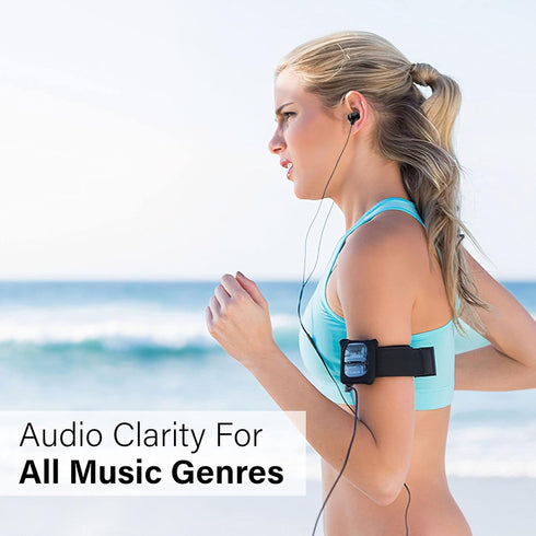 EG10 Earbuds Wired Headphones - 3.5mm with Noise Cancelling Technology, Earphones with Microphone, Volume Control - Clarity and Bass Performance -...