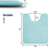 YIHOUSE Memory Foam Bath U Shape Toilet Mat Non Slip Absorbent Soft Floor Rugs for Bathroom Machine Washable Carpet Bathroom mat U-Shape 20" X 24"...