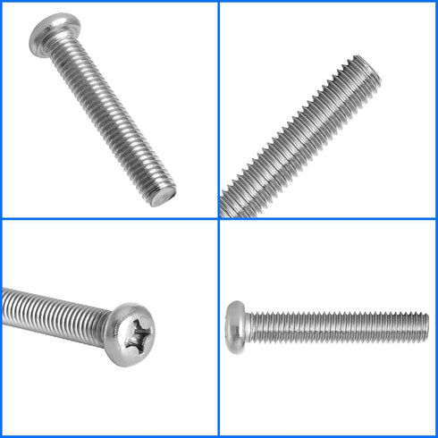 Belleone Wall Mounting Screws Bolts Fit for Samsung TV - M8 x 45mm with 25mm Long Spacers, Solid Screw Bolts Hardware, TV Mounting Bolts Compatibl...