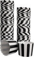 100 Pack Muffin Liners Baking Paper Cups Black and White Stripes Cupcake Liners Elegent Muffins Baking Cups Cupcake Wrappers for Birthday Parties,...
