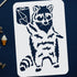 FINGERINSPIRE Funny Raccoon Stencil 8.3x11.7inch Reusable Raccoon with Roll Paper Drawing Stencil DIY Art Raccoon Decoration Template Animal Stenc...