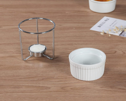 Ceramic Butter Warmers for seafood, Butter Melter Set of 2...