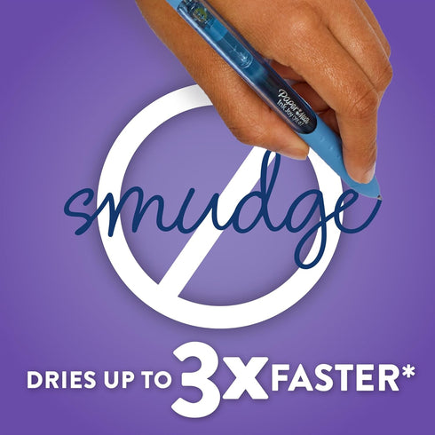 Paper Mate InkJoy Gel Pens, Retro Accent Colors, Medium (0.7mm) Point, Retractable, 4 Count...