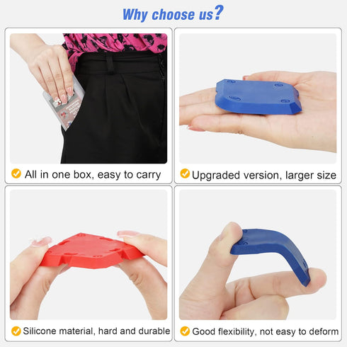 Caulking Tool Kit Silicone Sealant Finishing Tool Set Silicone Profiling Kit Grout Sealing Silicone Smoother Caulk Application Tool for Kitchen Ba...