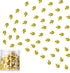Hicarer 45 Pieces Tiny Bees Craft Decoration Party Decor Flatback Honey Resin Bee Shaped Embellishment with Storage Box for DIY Craft Home(0.51 In...