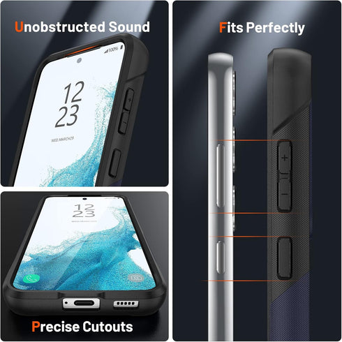 Designed for Samsung Galaxy S23 Plus Case Galaxy S23+ Case Gift Militay Grade Drop Protective Rugged Cover Shockproof Case for Galaxy S23 Plus Pho...