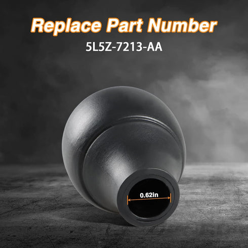 5 Speed Manual Transmission Shift Knob Compatible with Ford Ranger F-150 F-250 F-350 Super Duty Bronco Explorer Aerostar E-150 E-250 E-350 Replace...