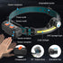 Headlamp Rechargeable, Headlamp Flashlight with Motion Sensor, 1000 Lumen 230° Wide Beam LED Headlamp, 6 Modes Lightweight Waterproof Head Lamp fo...
