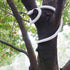 TOYANDONA Rubber Snake Realistic Rubber Snake Toy White Fake Lifelike Snake Educational Toys for Kids Prank Prop Halloween Party Decor...