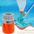 2 Pieces Plastic Garden Hose Connector, Quick Coupler 3/4"GHT Female for Pool Vacuum Jet Underwater Cleaner & Pool Leaf Vacuum...