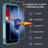 for Samsung Galaxy A14 5G Case with 1 Pcs Tempered Glass Screen Protector and 1 Pcs Camera Lens Cover,Heavy Duty Rugged Shockproof Full Body Prote...