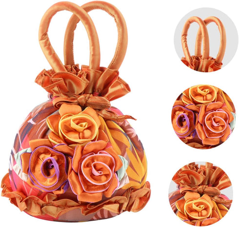 TENDYCOCO 2 Pcs Handbag Bucket Bags for Women Women's Tote Handbags Handbag for Women Bucket Bag for Women Fabric...