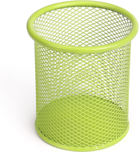 Tamaki Pen Holder Cup for Desk, Wire Mesh Pencil Cup Holder for Desk Office Pen Organizer (Green)...